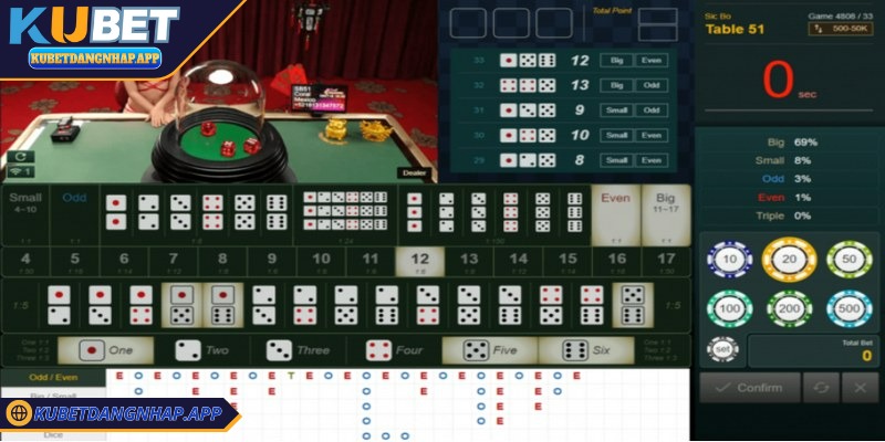 So sánh sicbo truyền thống và live Kubet chi tiết nhất Chơi sicbo online có thể thực hiện mọi lúc mọi nơi