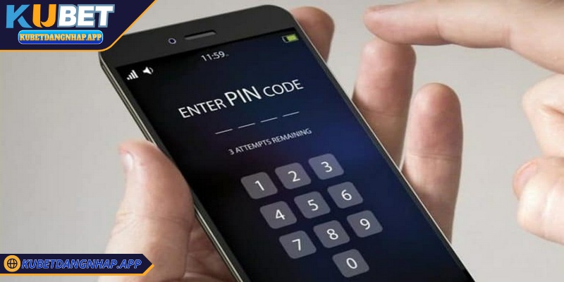 Tạo mã PIN rút tiền khẩn cấp Kubet: Bảo vệ tài khoản an toàn Không sử dụng mã PIN dễ đoán